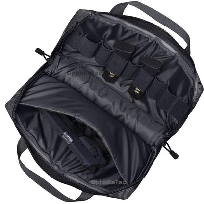 Gun Carrying Bag for Glock 17, M9 - Universal Concealed Pistol Storage with Magazine Pouch, Hunting Accessories