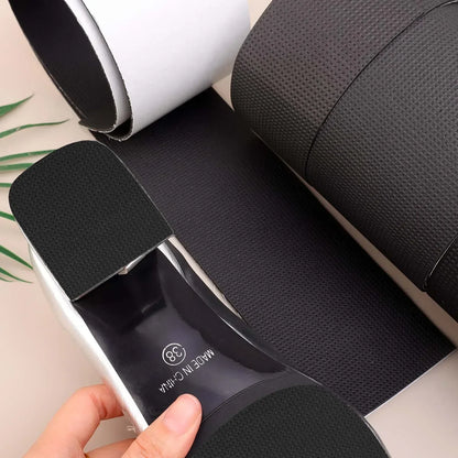 Mute Cushion Anti-Slip Shoe Sole Stickers – Strong Self-Adhesive, Cuttable Grid Pattern, Anti-Wear Silent Patch Tape