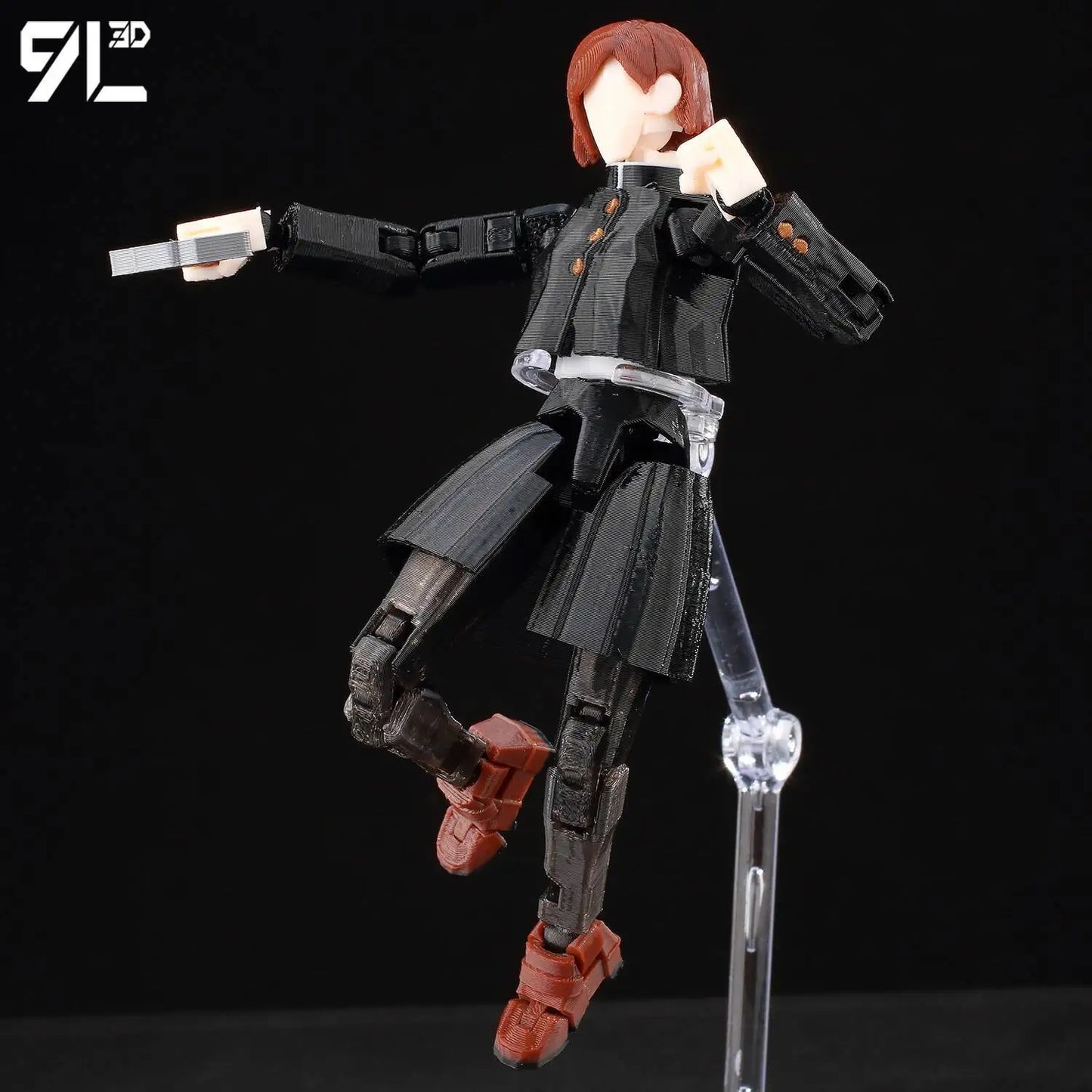 9L3D Printed Anime Action Figures — Jujutsu Kaisen Sukuna, Yuji, Yuta, Satoru Gojo Movable Mannequin Toys