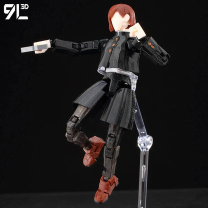 9L3D Printed Anime Action Figures — Jujutsu Kaisen Sukuna, Yuji, Yuta, Satoru Gojo Movable Mannequin Toys