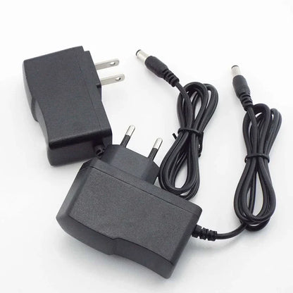 Universal AC to DC Power Supply Adapter 5V 1A–3A – Multi Plug Converter Charger 110V–240V with 5.5×2.1mm & Multiple DC Connector Sizes (4.0×1.7mm, 3.5×1.35mm, 2.5×0.7mm)