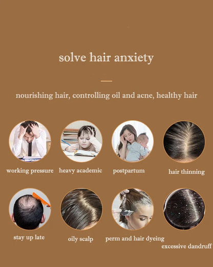 Rechargeable Hair Growth Cap – 2000mAh LED Device for Anti-Hair Loss, Stress & Anxiety Relief, Migraine Reduction, Scalp Massager