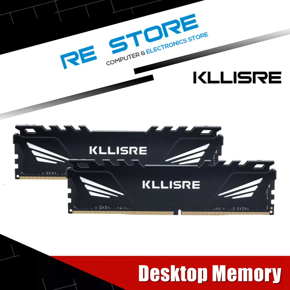 Kllisre DDR4 Desktop Memory 8GB/16GB DIMM — 2666MHz & 3200MHz High-Compatibility RAM