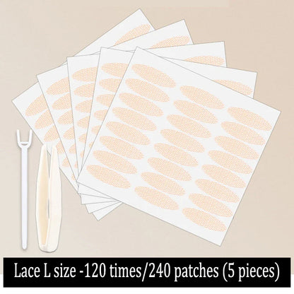 240PCS Invisible Eyelid Tape Stickers – Double Eyelid Lifting Patches for Drooping Eyelids MB310