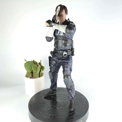 VALENTINE Jill & Leon Scott Kennedy 30cm Action Figure – Biohazard Evil Statue Collectible Toy