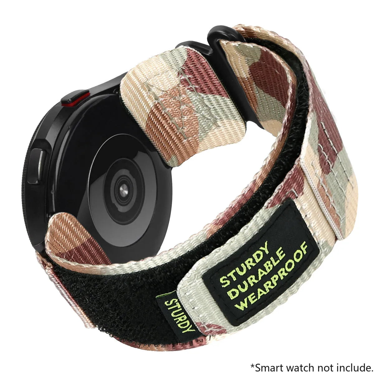 20mm 22mm Nylon Sport Watch Band — Thick Colorful Replacement Strap for Men & Women Watches