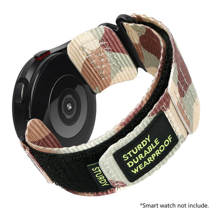 20mm 22mm Nylon Sport Watch Band — Thick Colorful Replacement Strap for Men & Women Watches
