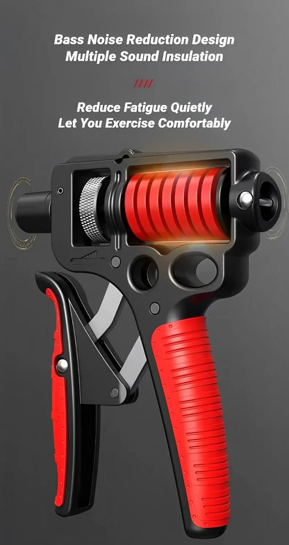5–165kg Adjustable Hand Grip Strengthener — Heavy-Duty Forearm & Finger Expander (Steel Spring)