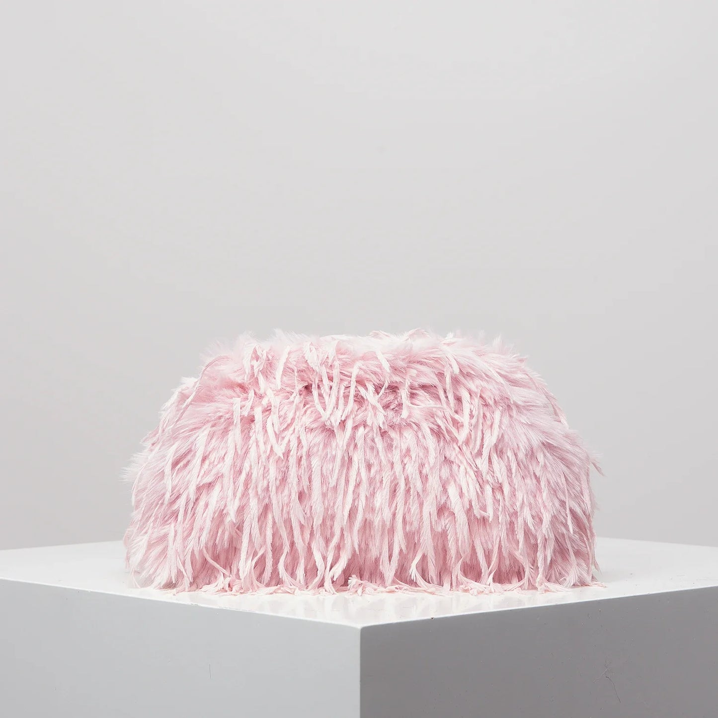 Dopamine Y2K Plush Clutch Bag – Candy-Colored Women's Clip Purse for Dinner or Party Dresses