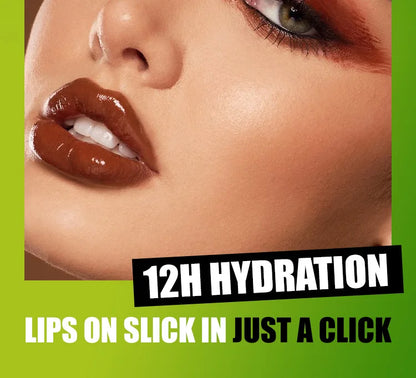 MLSMILE Multi-Color Silky Click Hydrating Lip Gloss – High-Shine, Long-Lasting Radiant Lip Care