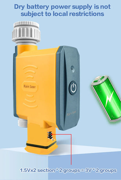 Rain Seer Tuya Zigbee Garden Watering Timer – WiFi Irrigation System with Mobile Remote Control