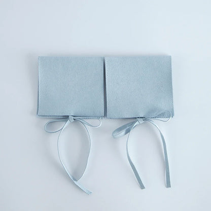 10PCS Velvet Jewelry Gift Pouches - Elegant Wedding Favor Bags & Microfiber Cosmetic Storage Bags