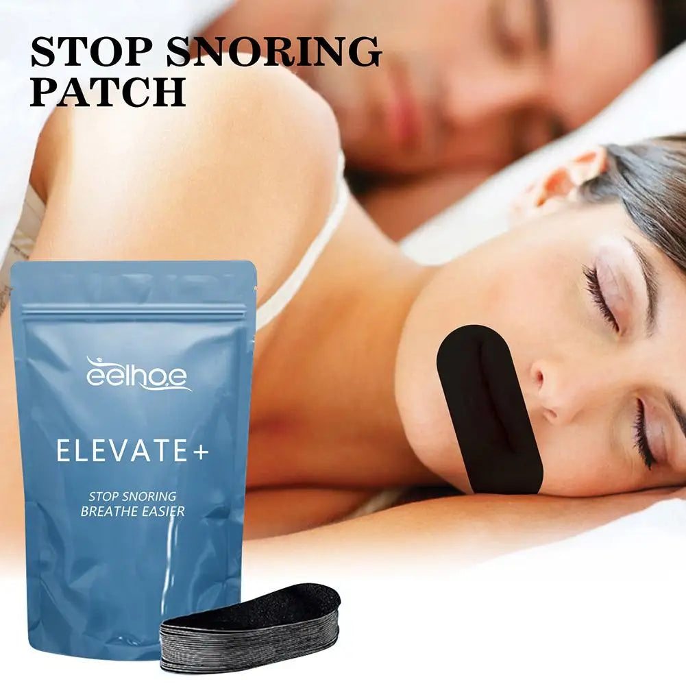 30pcs Anti-Snoring Nose Patches – Mouth Tape for Better Sleep, Pain Relief & Improved Night Breathing