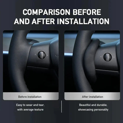 Car FSD Assisted Driving Counterweight for Tesla Model 3 & Model Y (2016-2022): Enhance Autopilot Experience with this Assistance Artifact - AP Compatibility!
