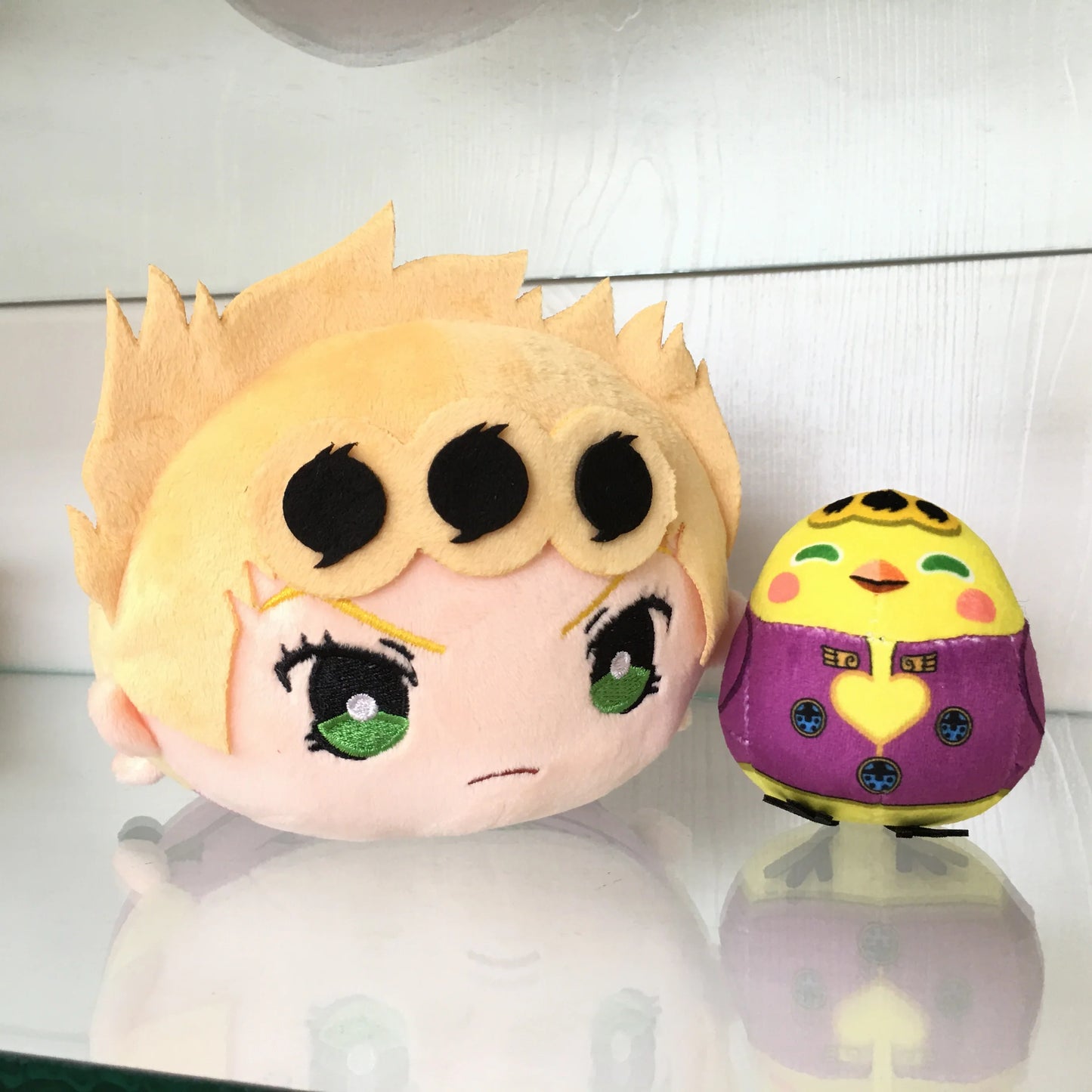 20cm JoJo's Bizarre Adventure Plush Toy – Johnny Joestar & Jolyne Cujoh Stuffed Doll, Birthday Gift for Children