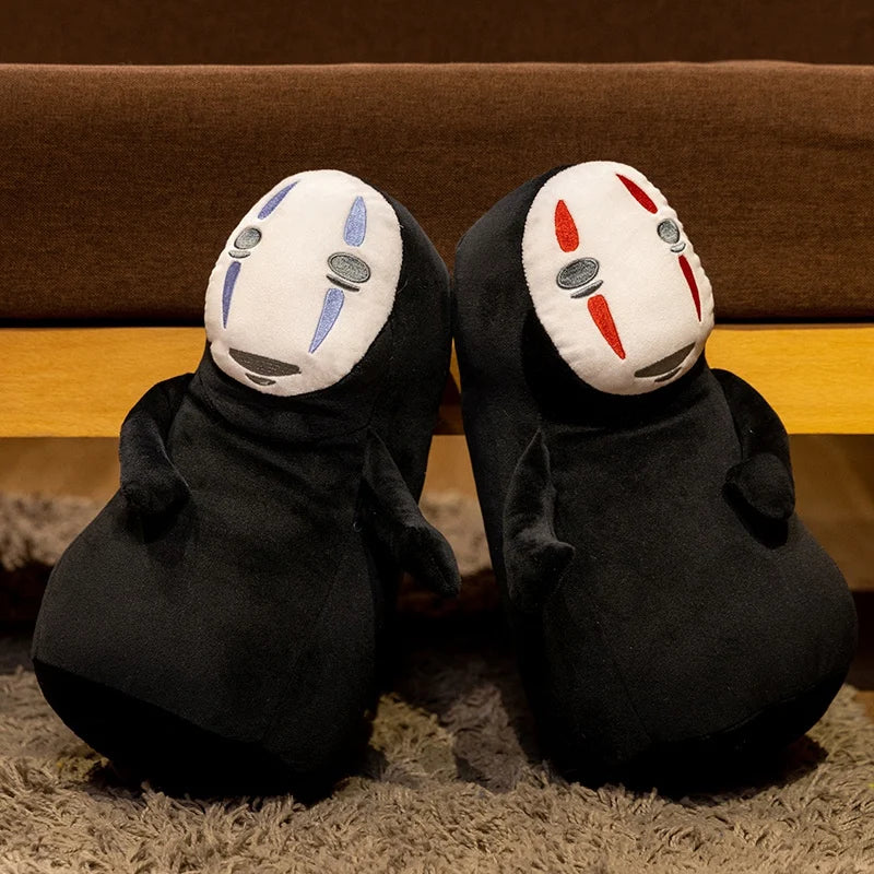 No Face Plush Figure - Japanese Anime Movie Stuffed Doll, Cute Home Decor Toy and Birthday Gift