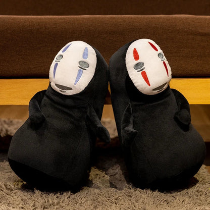 No Face Plush Figure - Japanese Anime Movie Stuffed Doll, Cute Home Decor Toy and Birthday Gift