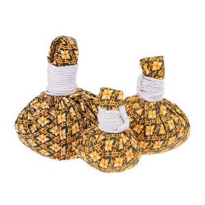 Herbal Hot Compress Massage Ball – Large Health Therapy for Cervical, Waist & Body Pain Relief