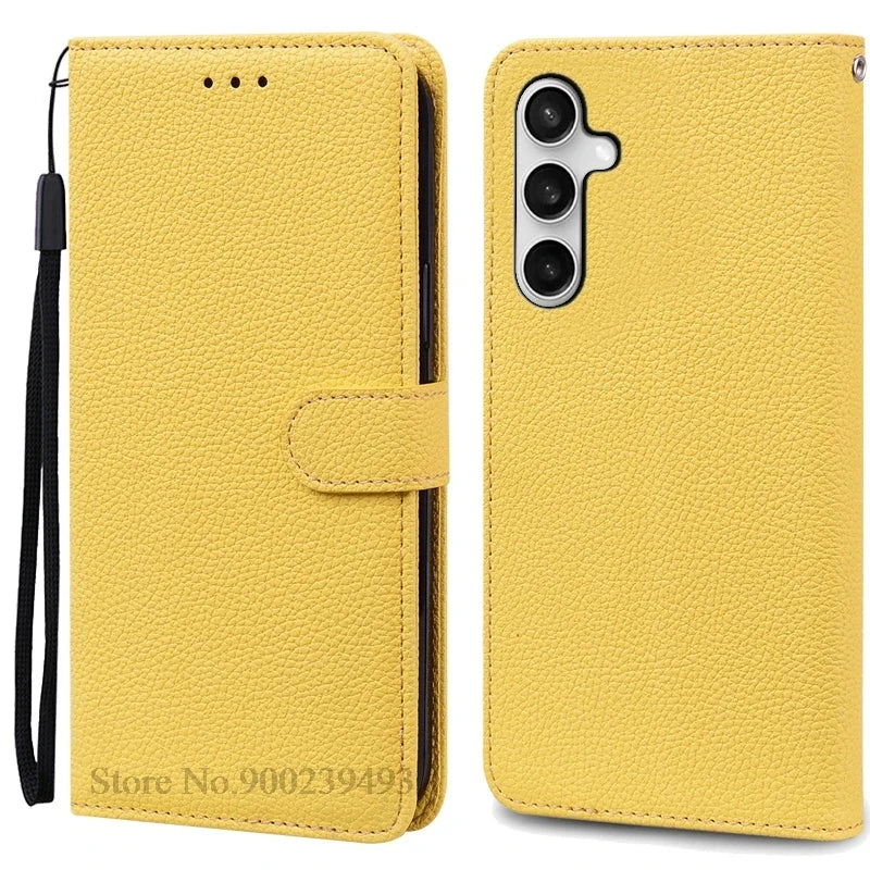 Samsung Galaxy A17 5G Case - Leather Flip Wallet Cover for A175F/A176B 4G & 5G