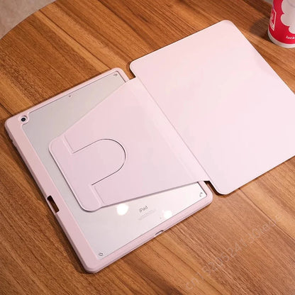 360° Rotating iPad Case – Protective Cover for iPad 10.2, 10th Gen, Pro 12.9/13, Air 11, 9.7 Inch
