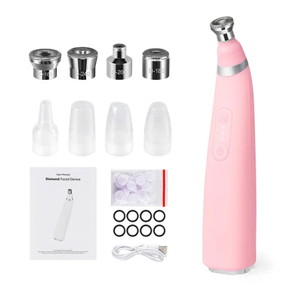 Professional Diamond Microdermabrasion Machine – At-Home Facial Peeling & Deep Cleaning Skin Care Tool