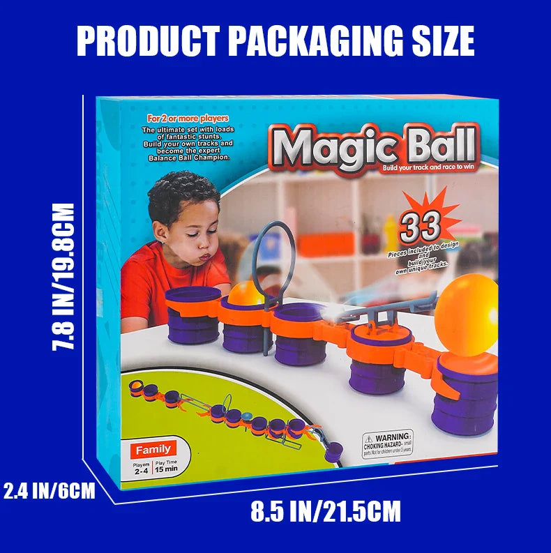 Children’s Cup Jump Ball Board Game — Lung Vitality & Sensory Exercise Toy for Parent-Child Fun, Boys & Girls