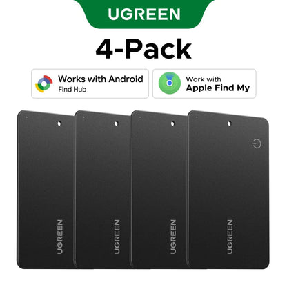 UGREEN Smart Bluetooth Tracker Card - Apple Find My & Android Find Hub Compatible