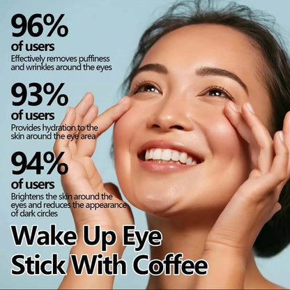 Snail Collagen Eye Cream Stick — Anti-Wrinkle, Dark Circle Remover, Firming & Moisturizing Eye Care for Puffiness and Fine Lines