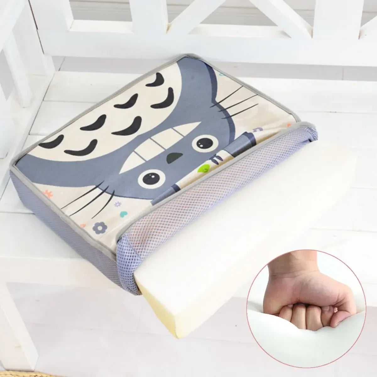 High-Density Chair Foam Cushion – White Square Upholstery Replacement Seat Pad, Premium Quality
