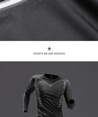 All-Season Men’s Sportswear 5-Piece Set — Tracksuit for Running, Cycling, Fitness & Hiking