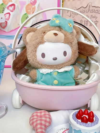 Sanrio British Afternoon Tea Blind Box — V1 V2 V3 Vinyl Doll Pendant, Handmade Decorative Gift Mystery Box
