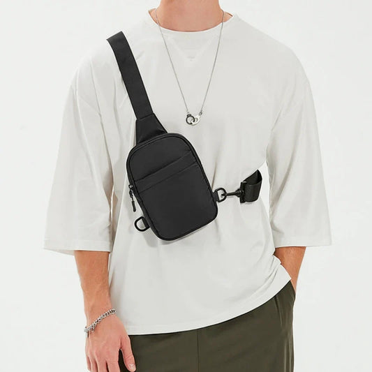 2-in-1 Multi-Functional Waist & Chest Bag – Casual Outdoor Travel Crossbody Sling Backpack for Men & Women