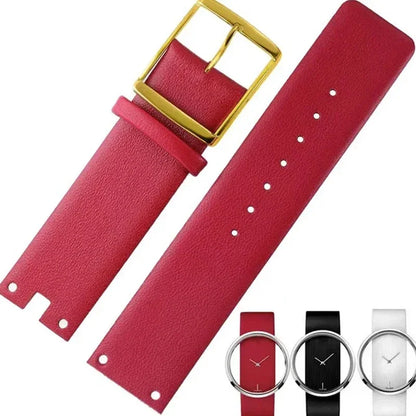 Genuine Leather Watch Band for CK K94231/K9423101 – 22mm Durable & Soft Strap for Calvin Klein Watches