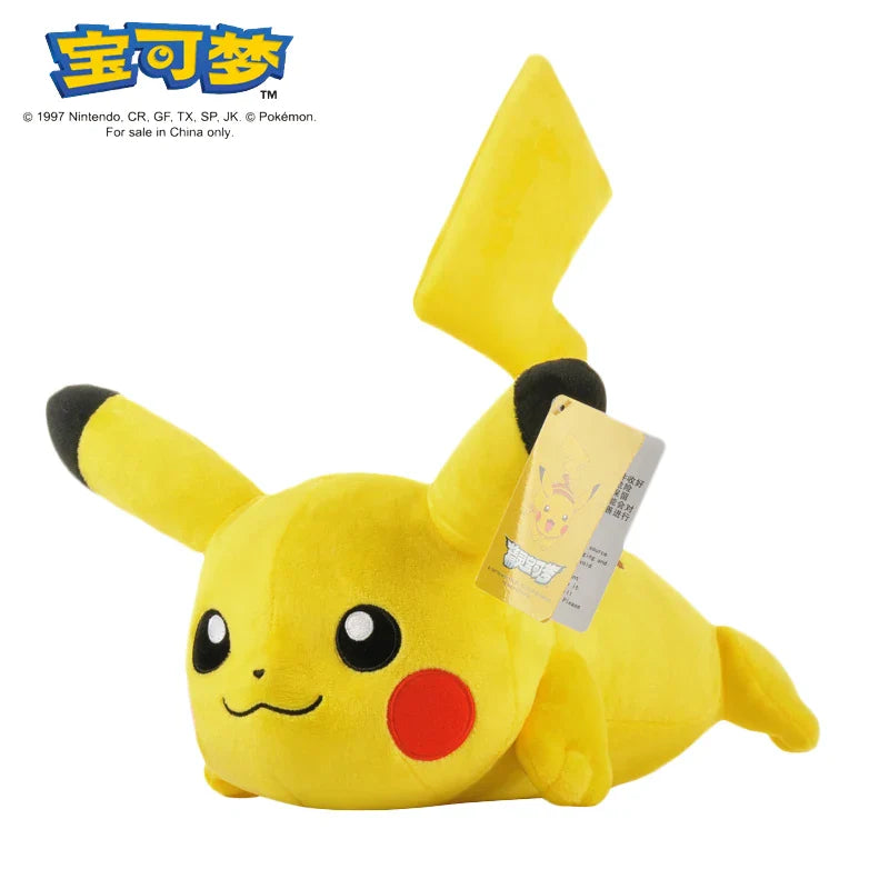 Original Pokemon Plush Toys – Gengar, Pikachu, Charizard & Piplup Soft Kawaii Dolls for Kids Gift
