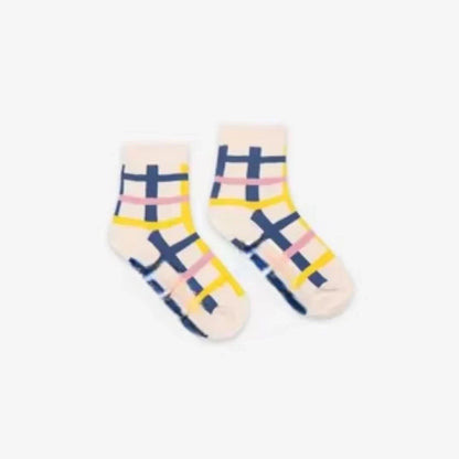 Baby & Toddler Knee High Cartoon Socks – Soft Non-Slip Floor Tube Socks for Newborns to 1–9 Years