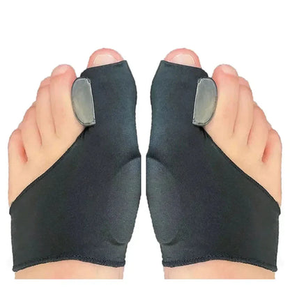 2PCS Toe Separators & Hallux Valgus Bunion Corrector – Foot Bone Adjusters, Pedicure Sock Straightener, Orthotics Correction Tools