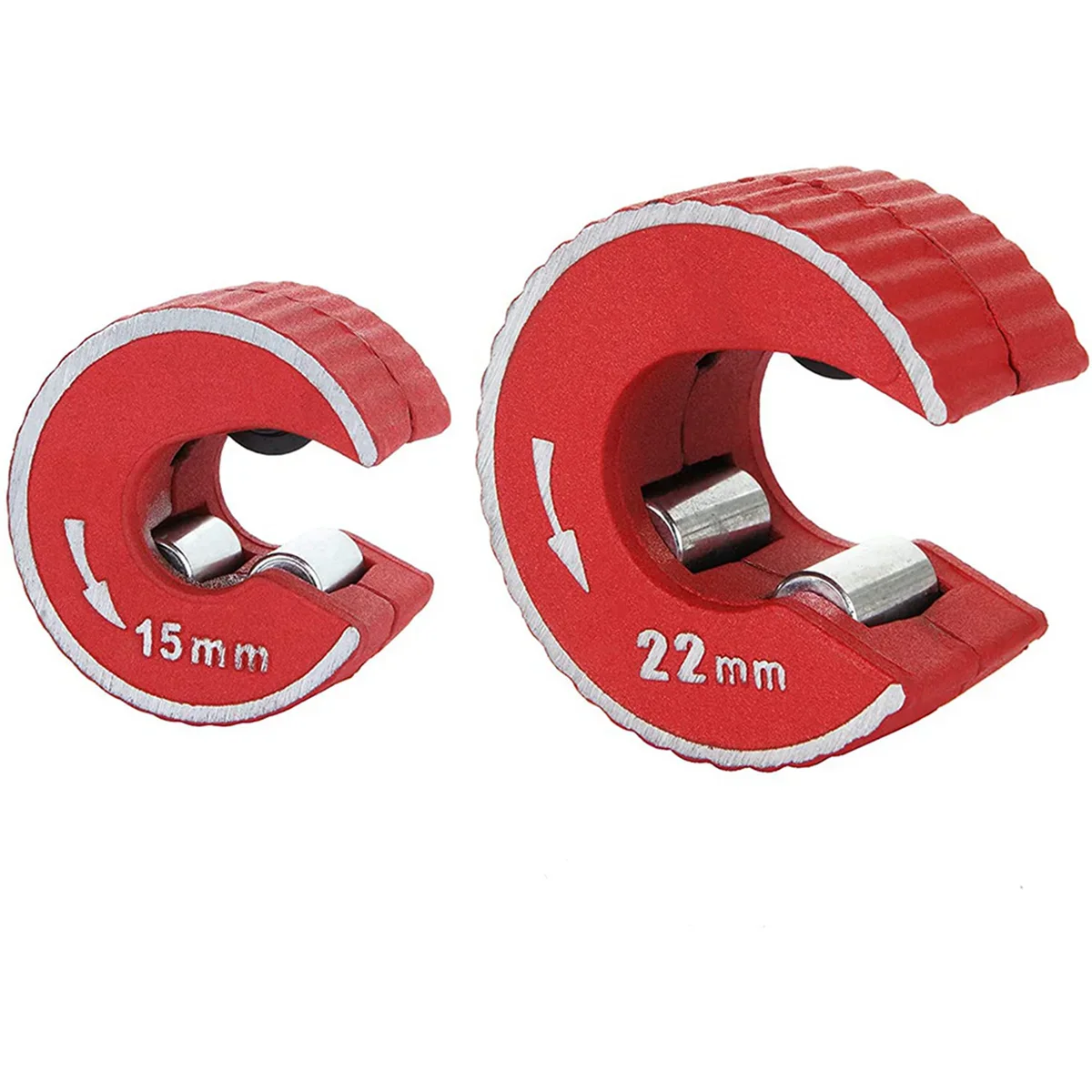 2PCS Mini Copper Pipe Cutter Set – 15mm & 22mm Zinc Alloy Tube Cutter for Copper & Aluminum Pipes