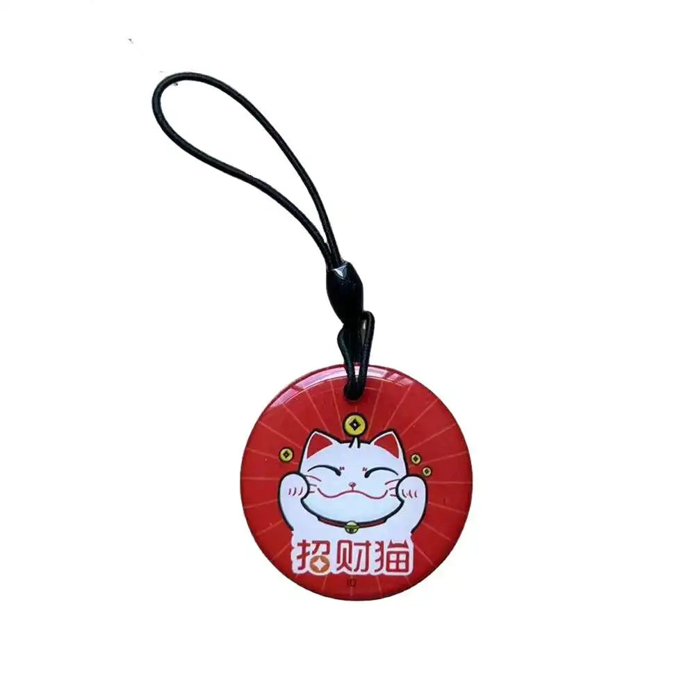 RFID EM4305 T5577 125KHz Key Tag – Readable, Writable & Rewritable Copy Clone Blank Chip Card