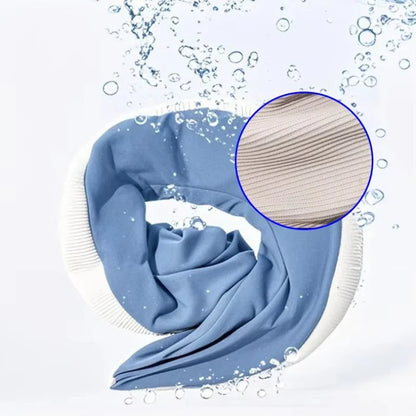 Kids U-Shaped Memory Foam Neck Pillow – 360° Support Travel & Nap Cushion, Slow Rebound with Removable Cover for Children