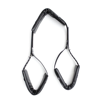 Adjustable BDSM Bondage Set – Handcuffs, Ankle Cuffs & Open Leg Restraints for Couples, Adult Fetish Games for Women