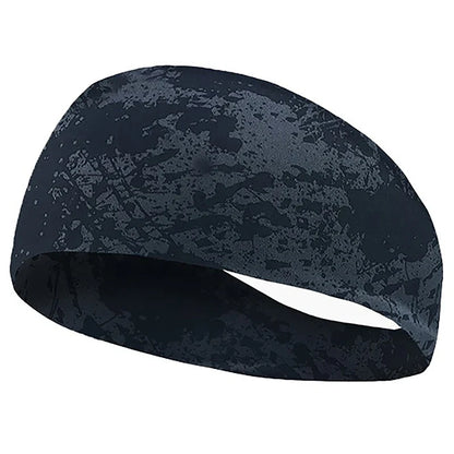 Unisex Sports Sweat Headband - Moisture-Wicking Fitness Band for Running, Yoga & Workouts