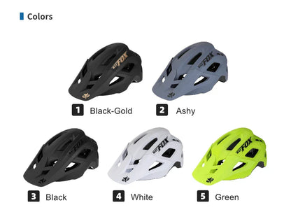 BATFOX Men's Cycling Helmet – MTB Mountain Bike Racing Helmet, Speedframe Casco para Bicycle
