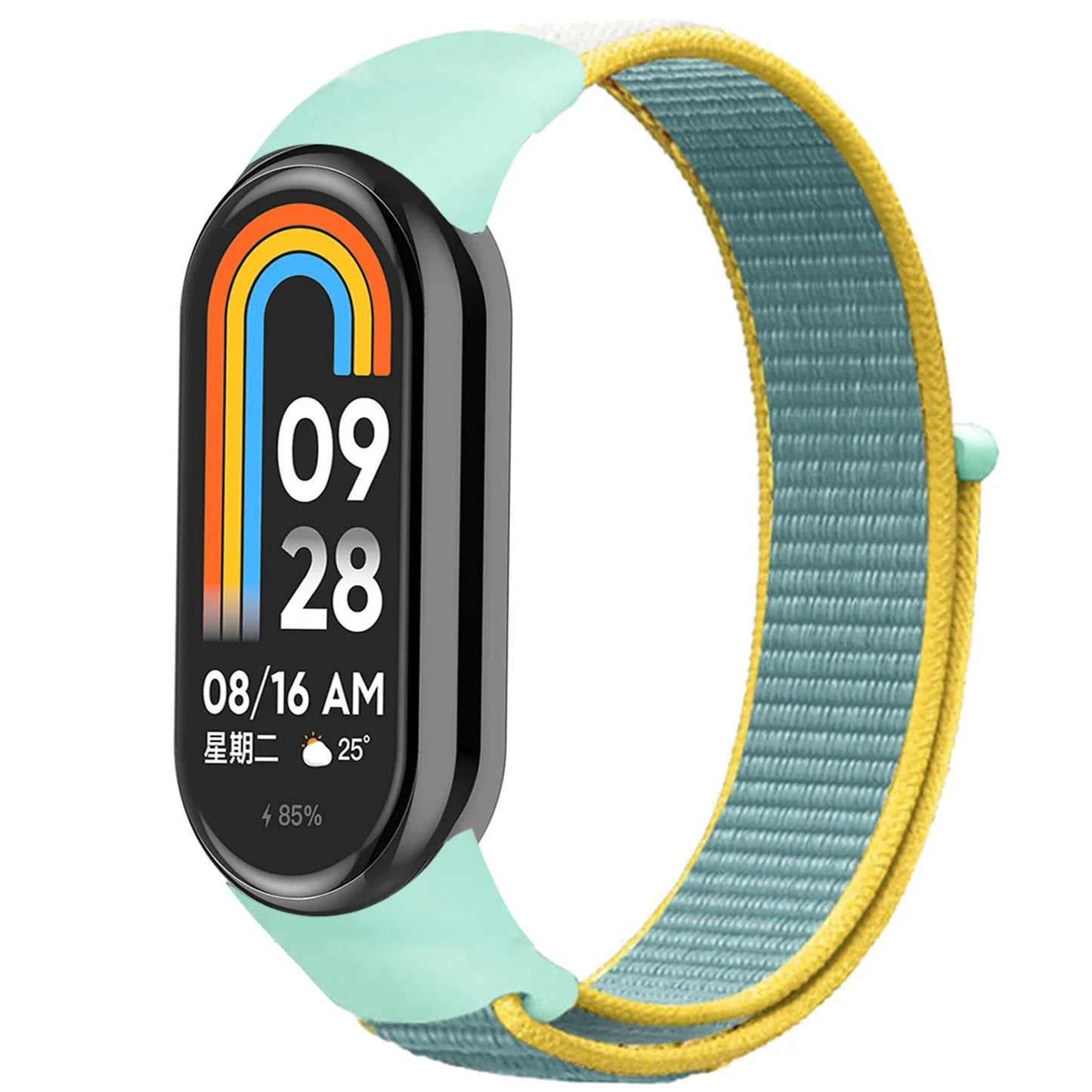 Nylon Loop Strap for Xiaomi Mi Band 9 & 8 NFC – Sport Replacement Wristband for Mi Band 7 6 5 4 3