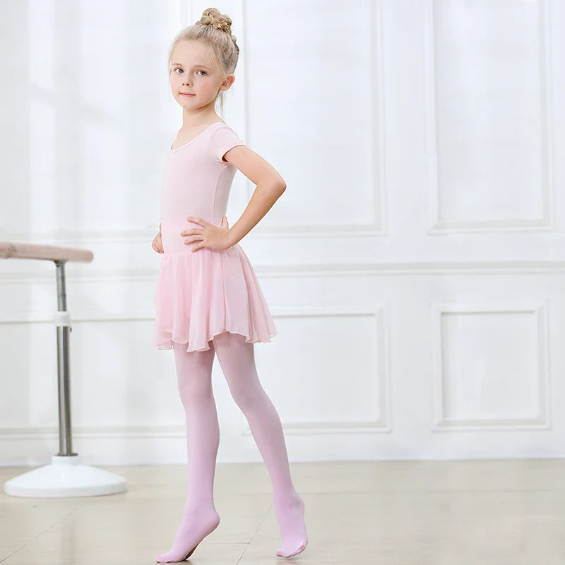 Princess Baby Girls Ballet Tights – High Elasticity Dance Pantyhose for Kids & Infants (Spring/Autumn)