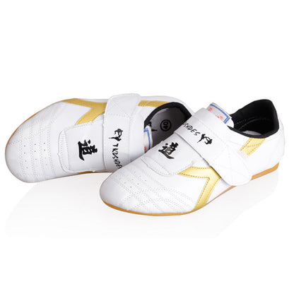 Breathable White Taekwondo & Martial Arts Shoes — Kung Fu, Wushu, Taichi, Karate & Wrestling Sneakers