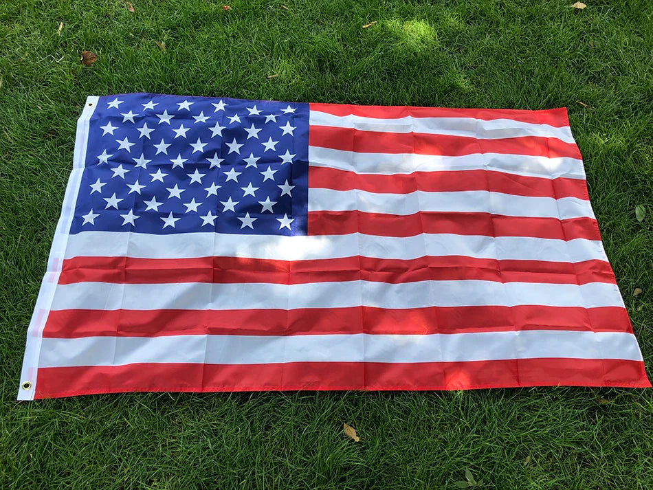 SKY USA Flag 90x150cm – High-Quality Double-Sided Printed Polyester Stars & Stripes American Flag