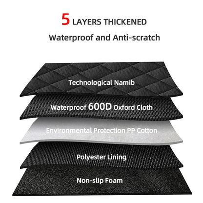 Waterproof Dog Car Seat Cover: Pet Travel Carrier Hammock - Rear Back Seat Protector Mat for Safety and Comfort
