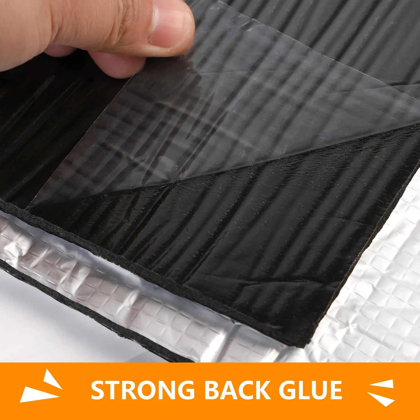50x200cm Car Acoustic Thermal Sound Deadener Mat | Noise Insulation Mats for Cars | Auto Deadening Wall Panels