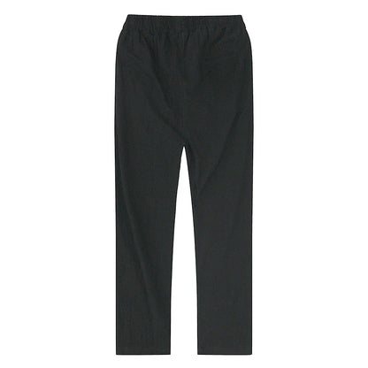 Men's Cotton Linen Pants – Breathable Solid Color Trousers for Autumn, Fitness & Streetwear, S-3XL