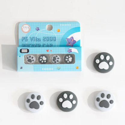 4pcs Silicone Thumb Stick Grip Caps for PS Vita | Joystick Protector for PSV 1000/2000